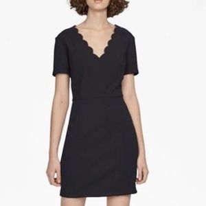 Scalloped LBD French Connection NWT